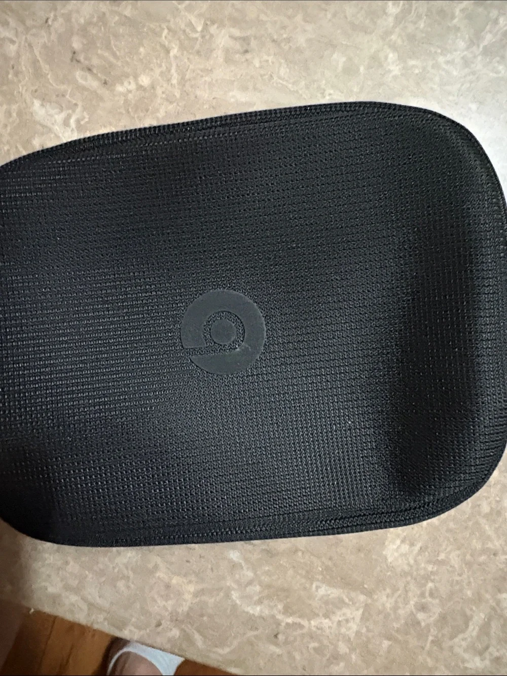 Beats by Dre Black Zippered Headphone Case